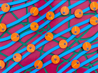 Sol Guillon, Pop, téc. mixta sobre madera aglomerada, 51 x 83 cm., 2022